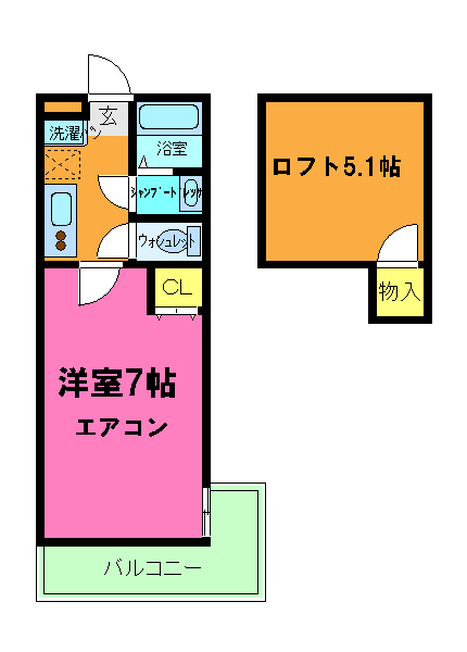 Stable三条大宮の間取り