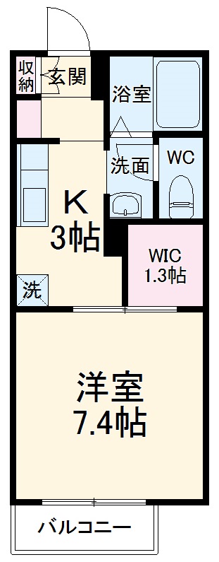 トップスターコート船橋の間取り