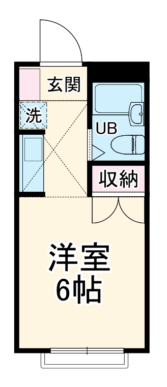 ジュネパレス厚木第5の間取り