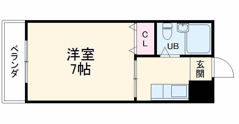 ジェミニ太秦の間取り