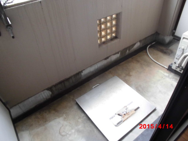 12/30 バルコニー