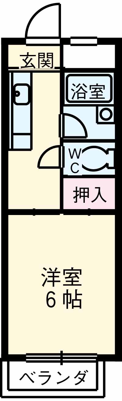 前田ハイツの間取り