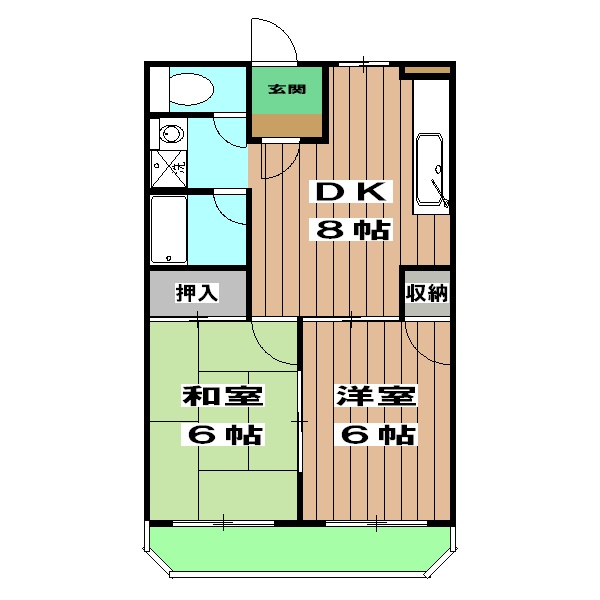 カストルムの間取り