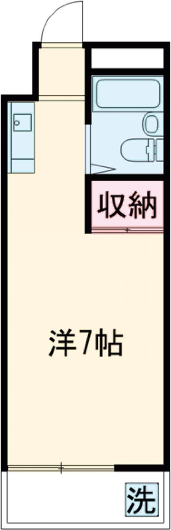 フラッツ太秦の間取り