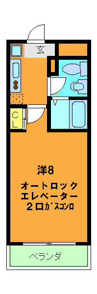 グランドパレス西院 西館の間取り