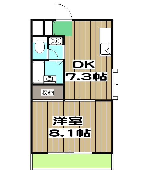 ウエストの間取り