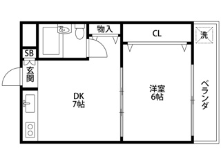 CERA御池の間取り