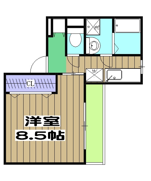 フォルム タテクラの間取り