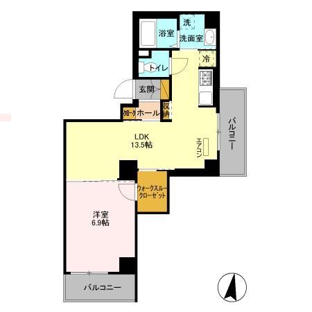 カーサフェリーチェの間取り