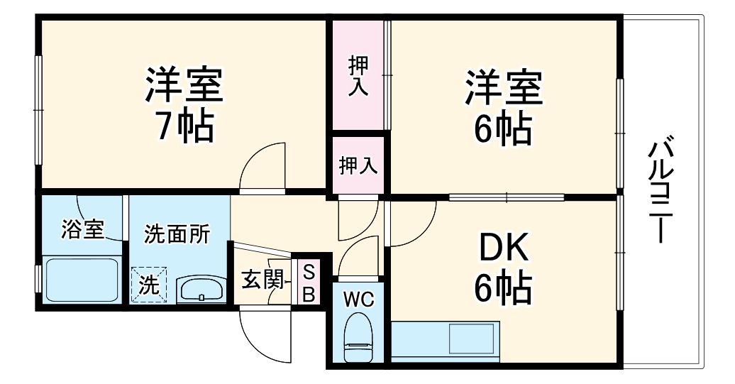 ピアレス千本の間取り