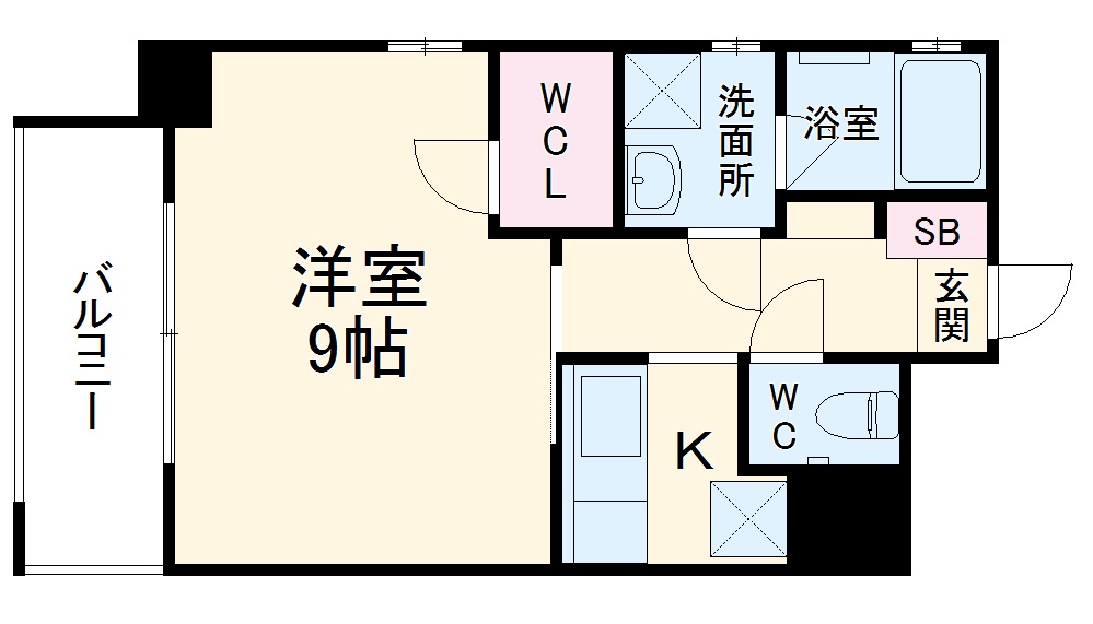 ハーモニアス西大路の間取り