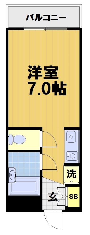 エントピア嵯峨の間取り