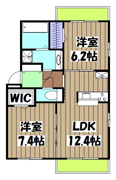 コンフォールZENの間取り
