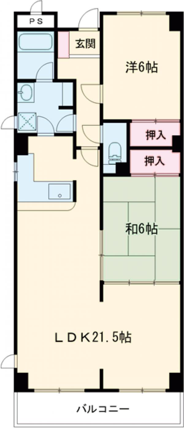 セルサス和泉の間取り
