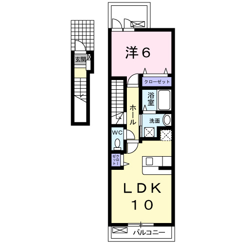ジェミニ・カストルの間取り