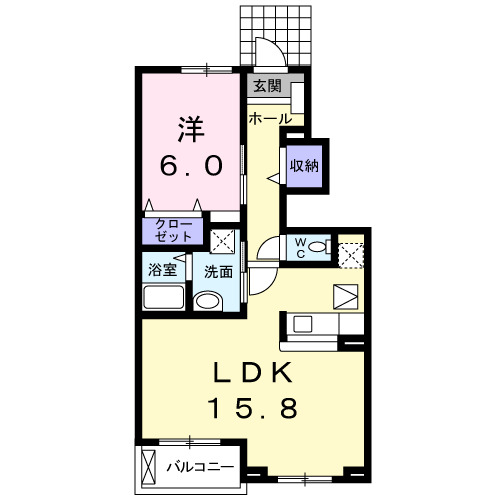 ノース ランドの間取り