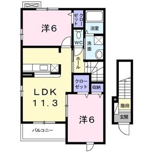 ブルーメの間取り