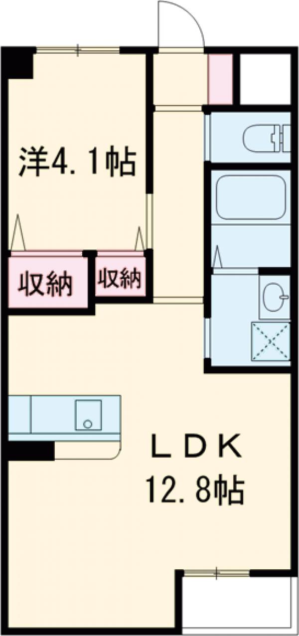 ティース本町田の間取り