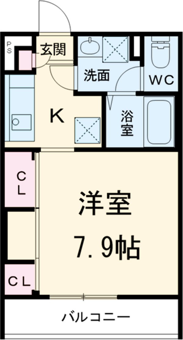 リブリ・コンフォートフナバシの間取り