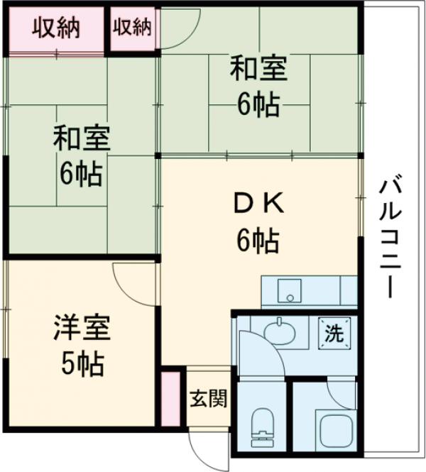 レデント和泉の間取り