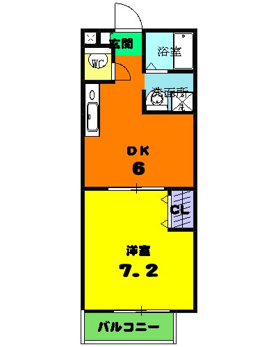 メゾン ド フランシスカの間取り