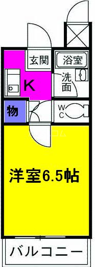 ハーバーレジデンスKANAJYUの間取り