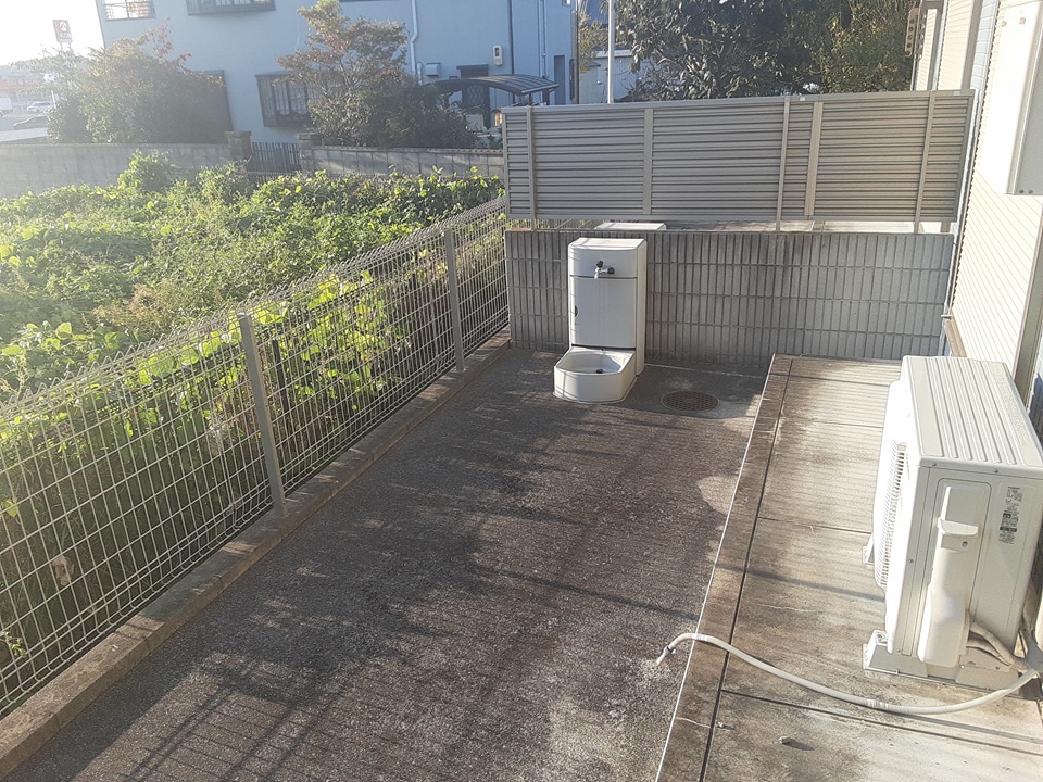 12/22 バルコニー