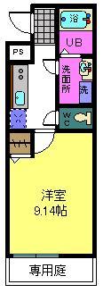 ラ・フェスタ 下池田の間取り