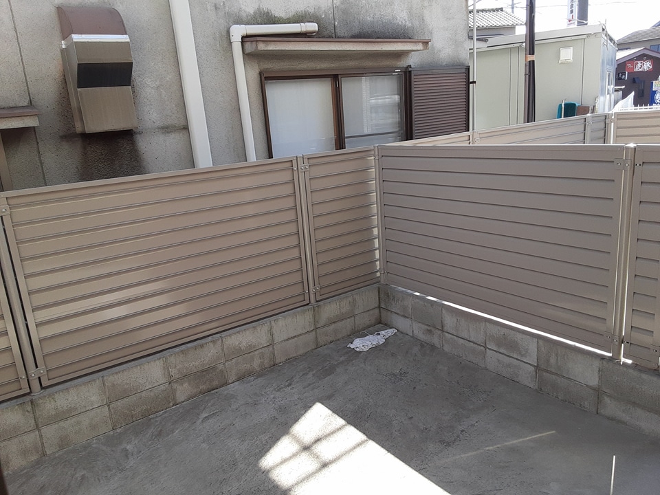 12/22 バルコニー