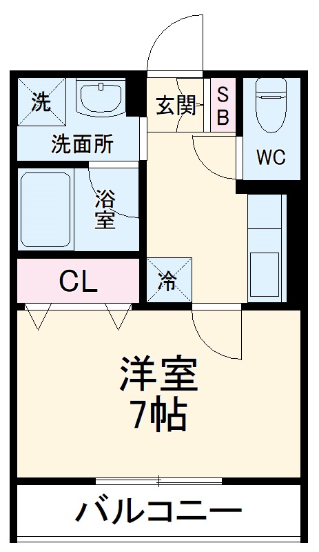 ディーオモンテの間取り