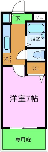 ラパス高倉台の間取り