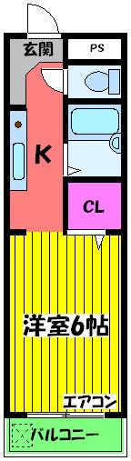 ブルーム和泉の間取り