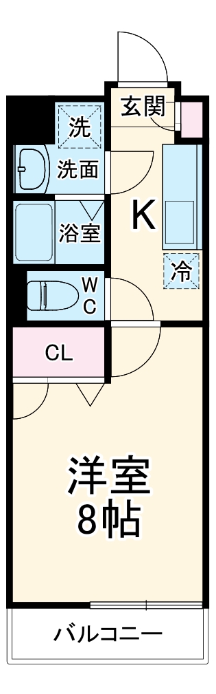 アルカディアⅢの間取り