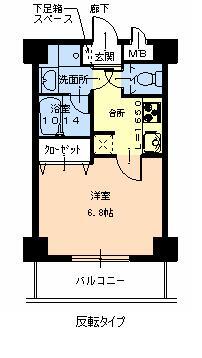 ローズステージ泉大津駅前の間取り