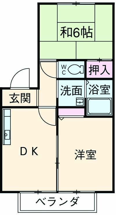 アーバン ビレッジの間取り