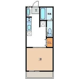 メゾン丸山Ⅱの間取り