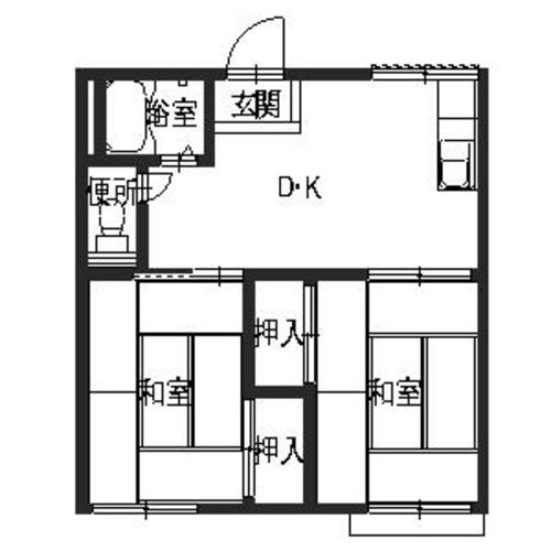 エクセレート泉大津の間取り