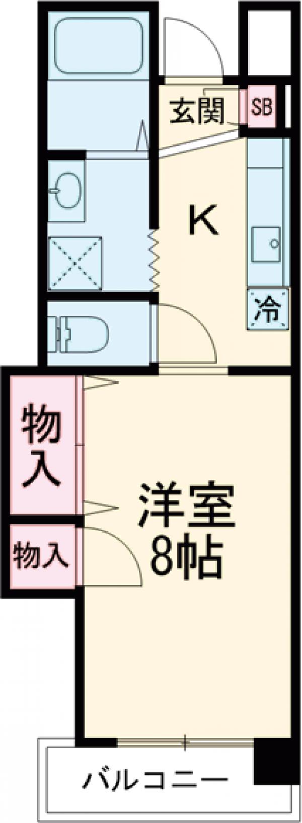 グランシャンブルの間取り