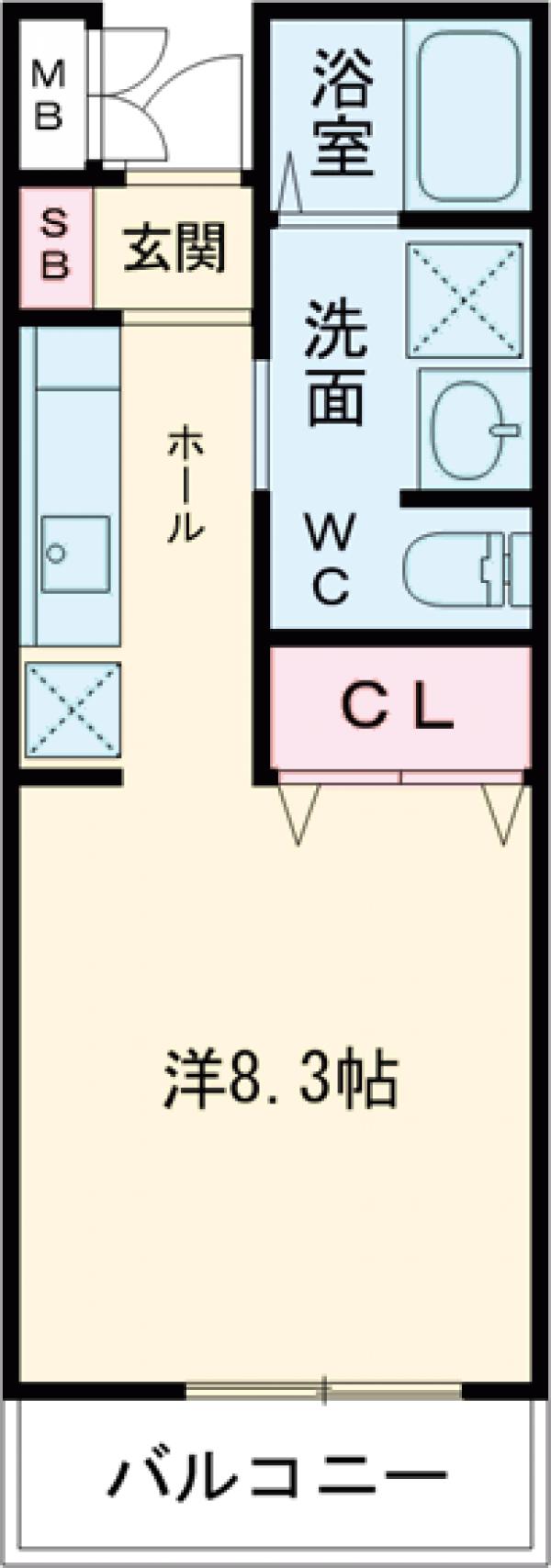 サンビレッジ府中の間取り