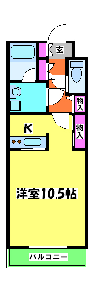 かんまつロックガーデンの間取り
