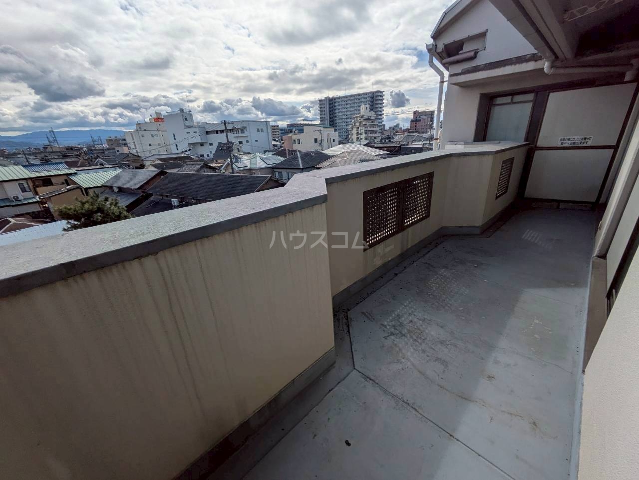 12/28 バルコニー