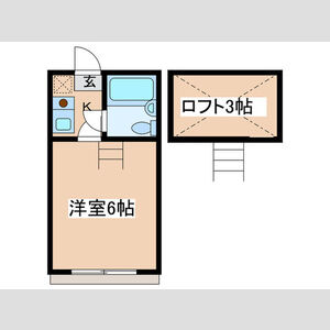 アスピア本厚木Aの間取り