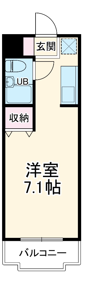 ジョイフル中山三番館の間取り