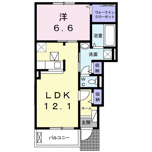 レジェンドⅠの間取り