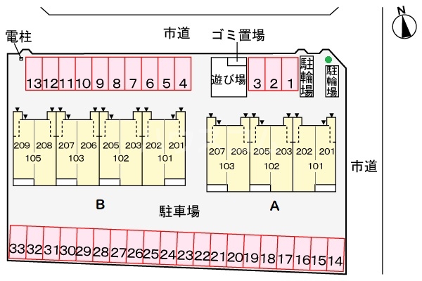 18/27 駐車場