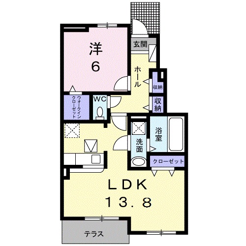 ルミエール ブリエの間取り