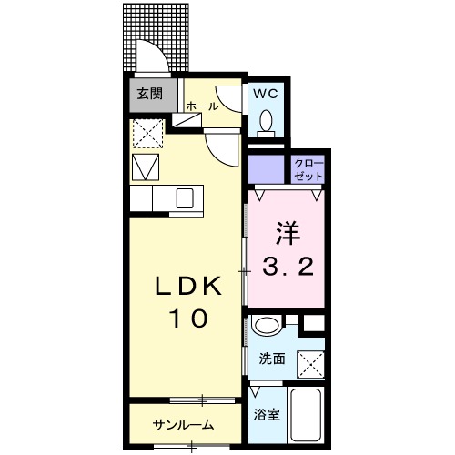 PLACIDEの間取り