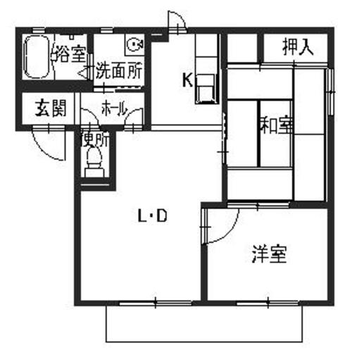 ヴィリジアン・ガーデンA・Bの間取り