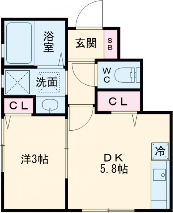 MKS世田谷赤堤の間取り
