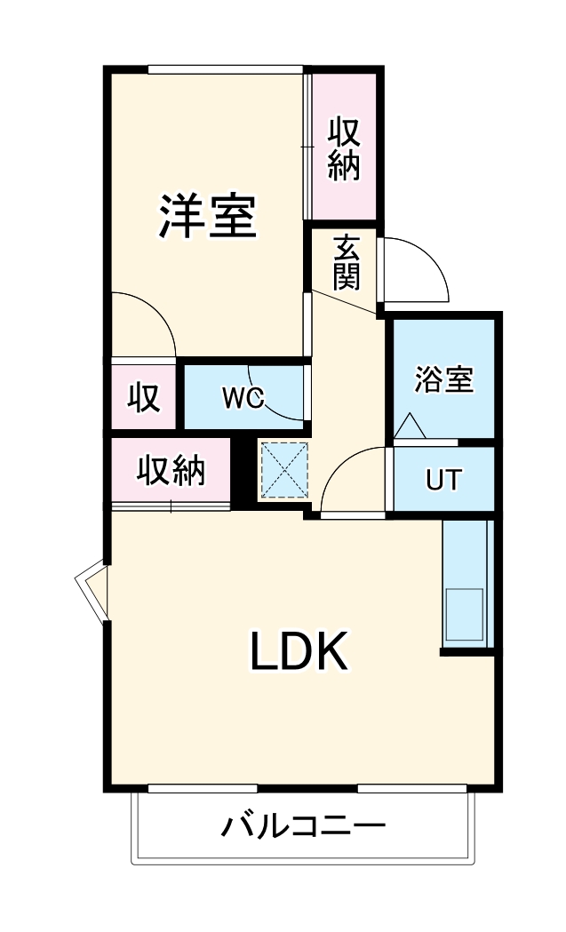 スペースT・Kの間取り